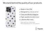 Blue Polka Dot Pattern