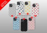 Blue Polka Dot Pattern