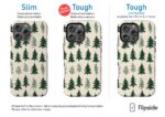 Forest Green Tree Pattern
