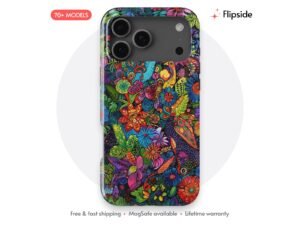 Saturated Bird Jungle Riot Phone Case