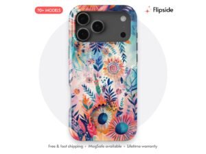 Dreamt Wildflower Watercolor Haze Phone Case