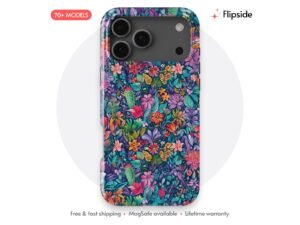 Jewel Riot Packed Flower Bed Phone Case