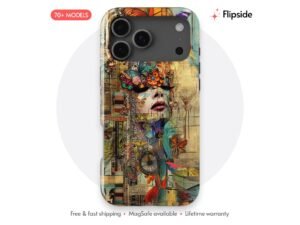 Butterfly Collage Bright Phone Case