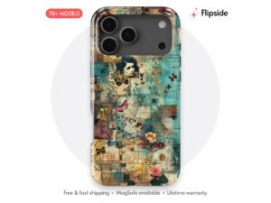 Warm Butterfly Collage Phone Case
