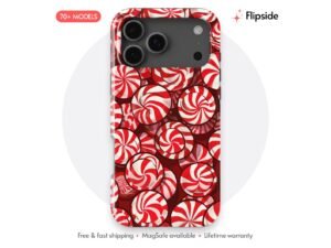 Candy Cane Swirl Mint Phone Case