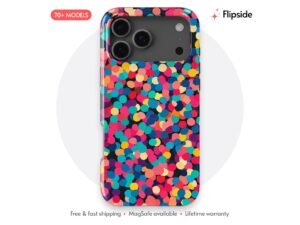 Colorful Confetti Dot Toss Phone Case