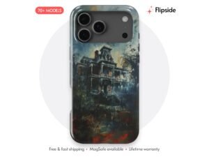 Gothic Manor Oil Painting Phone Case