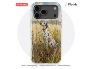 Dalmatian Wildflower Meadow Phone Case