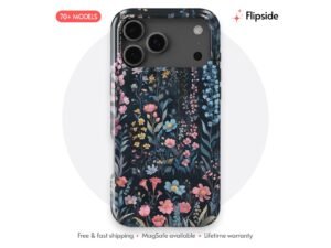 Flower Vine Color Wash Phone Case