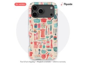 Kitchen Utensil Collage Phone Case