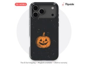 Pumpkin Spice Autumn Doodle Phone Case