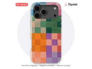 Pastel Mosaic Tapestry Phone Case