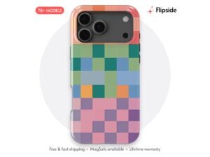 Summer Grid Mosaic Color Phone Case