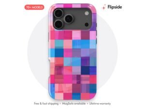 Patchwork Color Block Shapes Phone Case