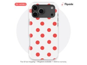 Red Polka Dot Phone Case