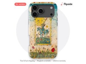 Starry Horseman Night Ride Phone Case