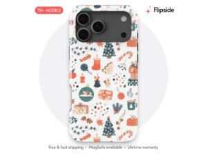 Cozy Christmas Motif Pattern Phone Case