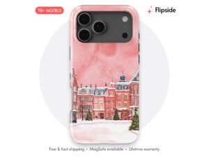 Winter Town phone case