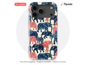 Colorful Elephant Safari Phone Case