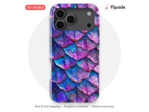 Iridescent Dragon Scale Phone Case