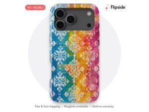 Rainbow Mandala Boho Phone Case