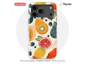 Fall Fruit Harvest Print Phone Case