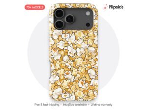 Popcorn Party Print Phone Case