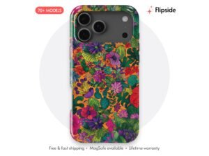 Tropical Botanical Bold Color Phone Case