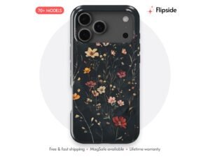 Trailing Floral Vine Print Phone Case