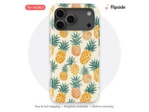 Watercolor Pineapple Pattern Phone Case
