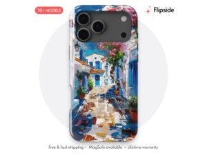 Mediterranean Village Bloom Phone Case