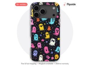 Colorful Ghost Repeat Phone Case