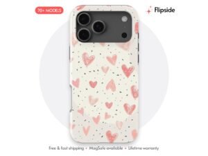Heart Confetti Neutral Ground Phone Case
