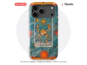 Cancer Crab Celestial Bold Phone Case