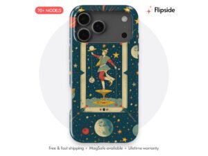 Libra Scales Cosmic Balance Phone Case