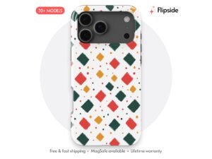 Geometric Christmas Shape Mix Phone Case