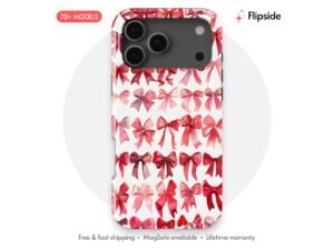 Red Bows Phone Case