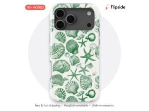 Emerald Ocean Seashell Phone Case