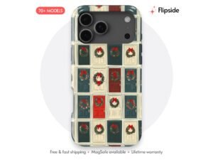 Wreathed Front Door Row Phone Case