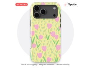 Cute Tulip Field Phone Case