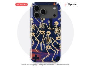 Skeleton Dance Party Phone Case