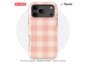 Pink Gingham Picnic Phone Case