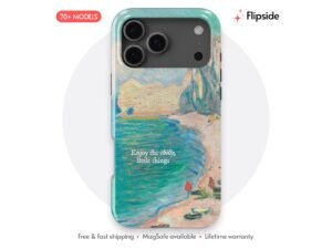 Enjoy the Chilly Little Things phone case